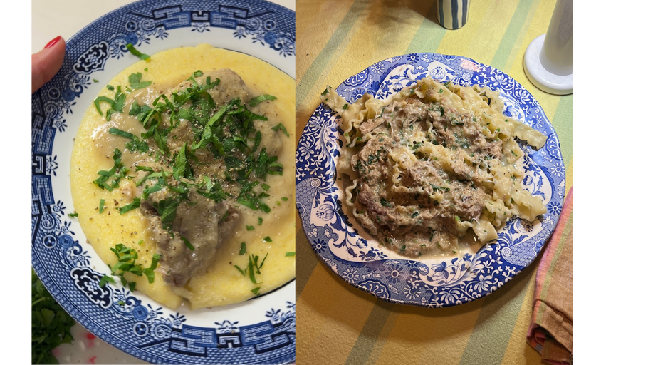 Pork & Fennel Bianco Ragu Two Ways over Two Days